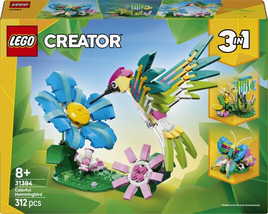 Lego Ville Dyr Fargeglad Kolibri Lego Ville Dyr Fargeglad Kolibri