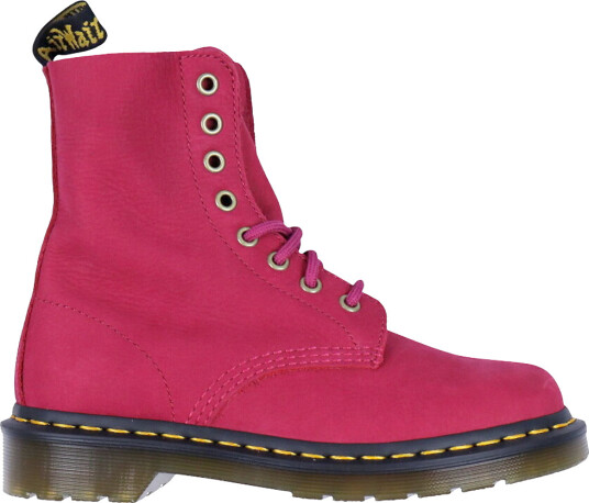 Dr. Martens 1460 Pascal Fuchsia Pink Milled Nubuck Rb Pink 36