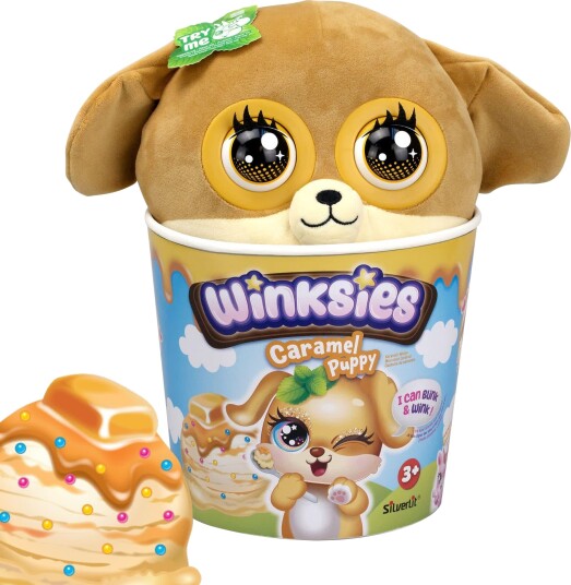 Silverlit Winksies Interaktiv Kosedyr 3+ År Karamell Hundevalp Silverlit Winksies Interaktiv Kosedyr 3+ År Karamell Hundevalp