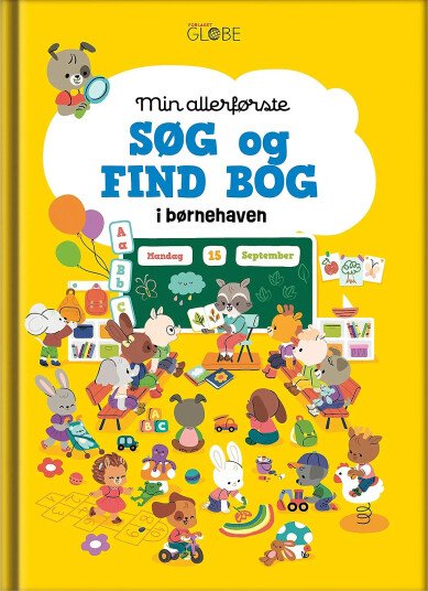 GLOBE Min Allerførste Søg Og Find Bog   I Børnehaven   Multi/patterned   DANISH