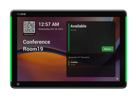 Yealink Roompanel Plus E2 10,1" LCD Berøringsskjerm for Romplanlegging Yealink Roompanel Plus E2 10,1" LCD Berøringsskjerm for Romplanlegging