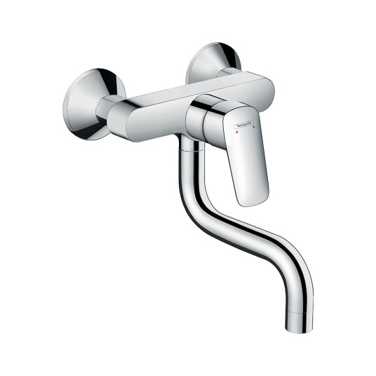 Hansgrohe Logis M31 Kjøkkenbatteri Til veggmontering, 1jet, Krom Hansgrohe Logis M31 Kjøkkenbatteri Til veggmontering, 1jet, Krom
