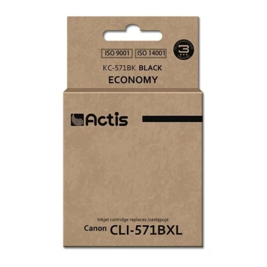 Original blekkpatron Actis KC-571Bk Hvit Svart