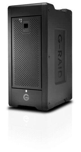 SANDISK G-RAID Shuttle 8 48TB 3.5inch Thunderbolt 3 1900MB/s USB-C Transportable 8-bay External Hard Drive