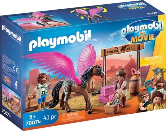 Playmobil The Movie Marla Og Del Med Flyvende Hest 70074