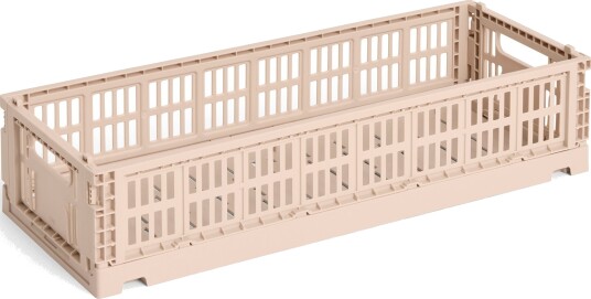Hay Colour Crate Mini Oblong Oppbevaring Powder Hay Colour Crate Mini Oblong Oppbevaring Powder