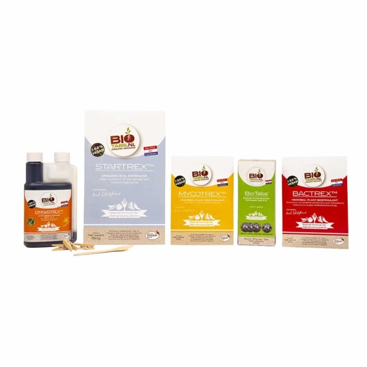 BioTabs Starter Pack – Komplett Pakke for 100 % Organisk Dyrking BioTabs Starter Pack – Komplett Pakke for 100 % Organisk Dyrking