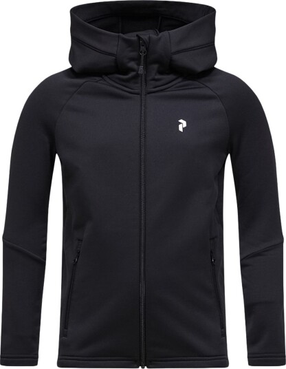 Peak Performance Junior's Rider Essentials Zip Jacket Black/black/ 160 Peak Performance Junior's Rider Essentials Zip Jacket Black/black/ 160