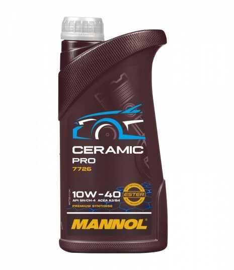 Motorolje MANNOL CERAMIC PRO 10W40 1L