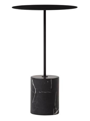 Wendelbo Calibre Sidebord Høyt Sort/ Sort Marmor Wendelbo Calibre Sidebord Høyt Sort/ Sort Marmor