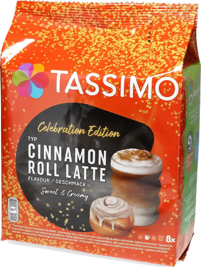 Tassimo | Kanelbolle Latte 16 kapsler til Tassimo