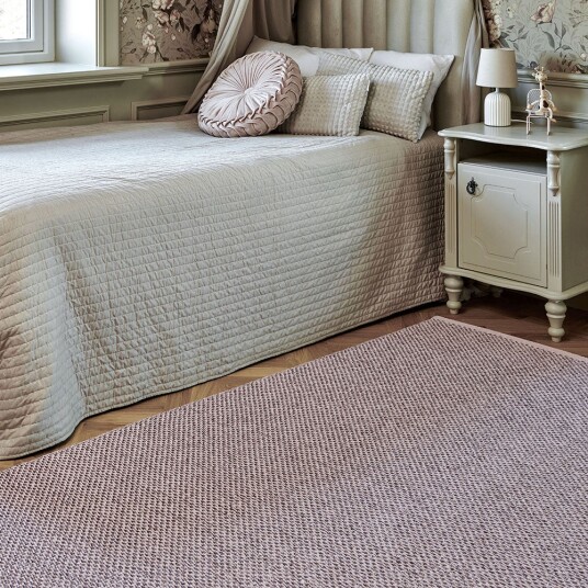 Pappelina Svea matte 70x50 cm lilac metallic / pale rose