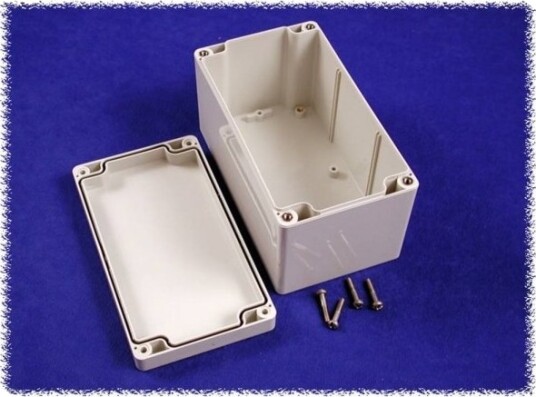 Hammond Electronics 1554K2gy Universalskap 160 X 90 X 90 Polykarbonat Grå 1 Stk