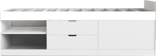 Lundvik Sängram 90x200 cm med förvaring Basic Home No middle mattress  