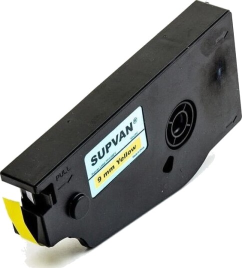 Supvan Selvklebende Gul Tape 9Mm 16M Tp L09ey Supvan Selvklebende Gul Tape 9Mm 16M Tp L09ey