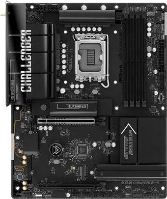 ASRock B860 Challenger WiFi ATX Hovedkort med DDR5 og 2.5 Gb LAN ASRock B860 Challenger WiFi ATX Hovedkort med DDR5 og 2.5 Gb LAN