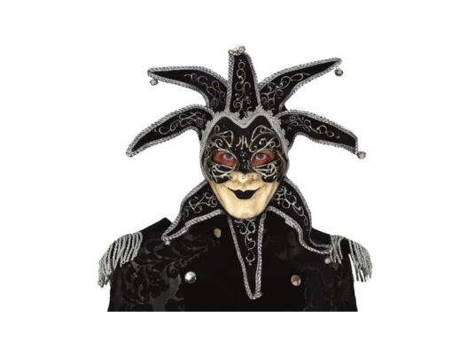 Fiesta Sort Venedisk Maske
