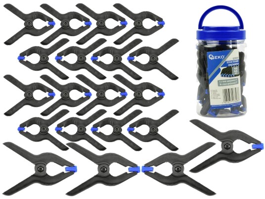 Geko Fjærklemsett G29929 22 Stk. (2"-18 Stk., 3"-4 Stk.)