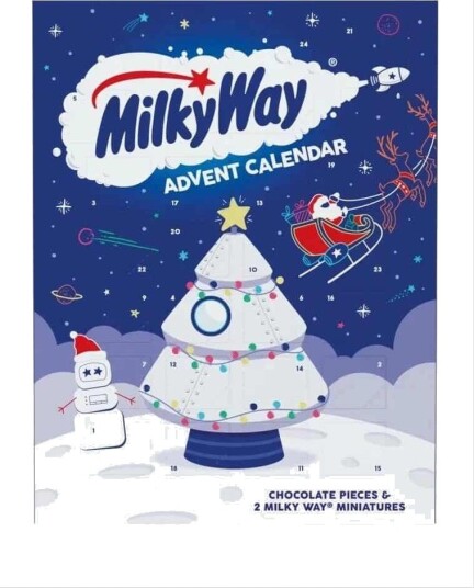 Adventskalender MilkyWay 110g 2026 Adventskalender MilkyWay 110g 2026
