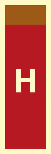 Supplementary sign halon - Etterlysende plast HI150 - 150 x 50 mm Supplementary sign halon - Etterlysende plast HI150 - 150 x 50 mm