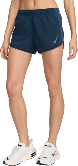 Nike Fast Tempo Running Shorts Dame Armory Navy/Reflective Silver L