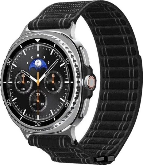 Spigen Fabric Band (hook-and-loop) - black - Samsung Galaxy Watch 8 46mm/44mm/40mm