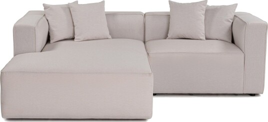 Abbas 4 seters Sofa med Divan Ecru Abbas 4 seters Sofa med Divan Ecru