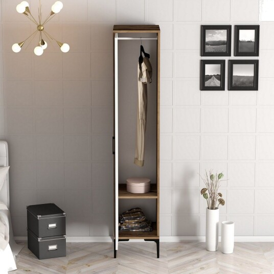 Kumsal Garderobe 40 cm - Hvit
