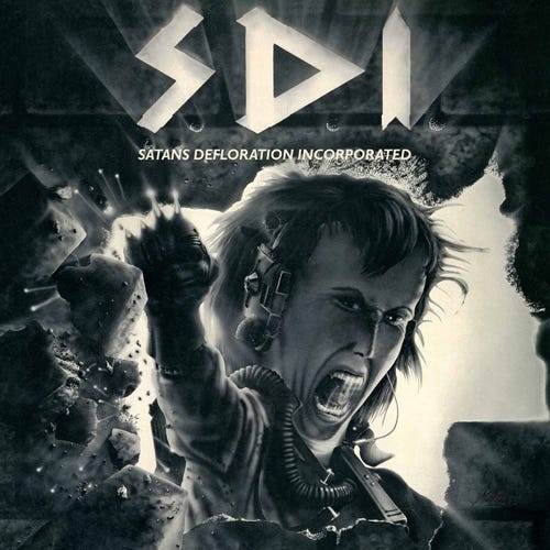 S.D.I. Satan's Defloration Incorporated LP/Vinyl S.D.I. Satan's Defloration Incorporated LP/Vinyl