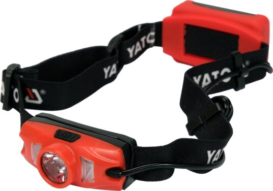 Yato Hodelykt Yt-08596 Svart Rød IP44 LED Yato Hodelykt Yt-08596 Svart Rød IP44 LED