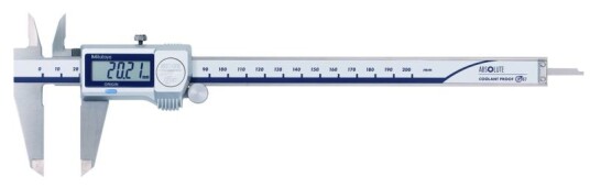 Mitutoyo 500 713 20 ABSOLUTE Digimatic Caliper CoolantProof 0 200mm Flat Skaft IP67 Datautgang Mitutoyo 500 713 20 ABSOLUTE Digimatic Caliper CoolantProof 0 200mm Flat Skaft IP67 Datautgang