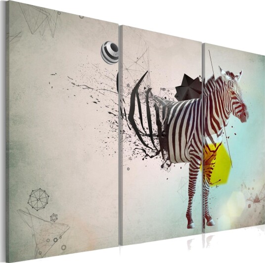 Bilde Zebra Abstrakt 60x40 Artgeist sp. z o. o.