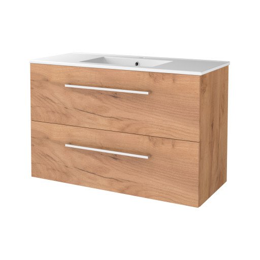 Sanibell Basicline møbelpakke 100x46 cm whisky eik Sanibell Basicline møbelpakke 100x46 cm whisky eik