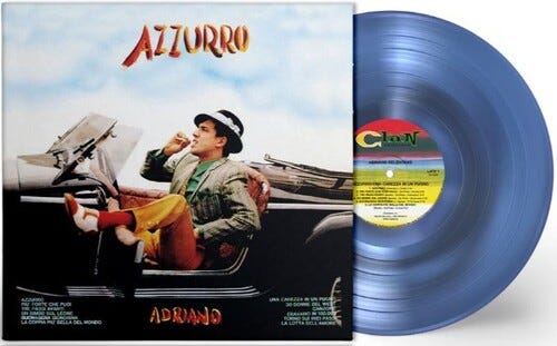Adriano Celentano  Azzurro  LP/Vinyl