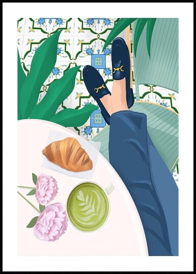 Cafe Plakat / 30x40cm