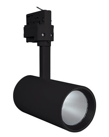 Ledvance Track Sp D75 25 W 4000 K 90Ra Nfl Bk Spotlight På Skinne 1 Ampuller 1900 Lm Svart