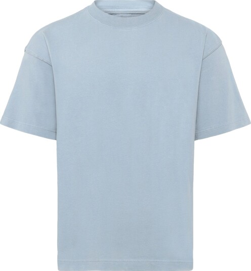 American Eagle K Clubhouse Relax Fit Tee Reactive Dischargable Fabric Dyeing + Mwt Blue M
