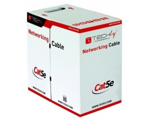Techly Itp8-Ris-0305Lo 305 M Cat5e F/Utp (Ftp) Sort