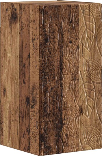 vidaXL Baderom veggskap DELFT Gammelt tre 30 x 31 x 59 cm