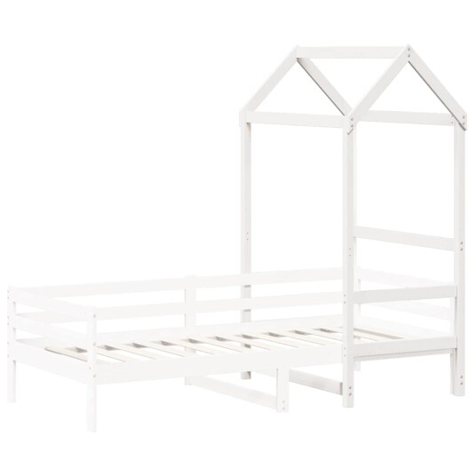 Tak for barneseng hvit 98x70x176,5 cm heltre furu Tak for barneseng hvit 98x70x176,5 cm heltre furu