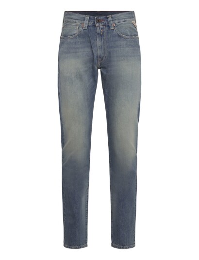Replay Neaal Trousers Slim Royal Eagle   Blue   31 x 32