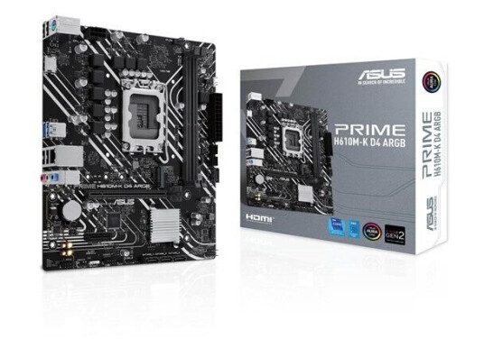 Asus PRIME H610M-K D4 ARGB