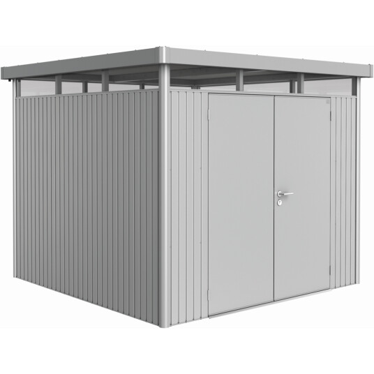 BIOHORT UTEBOD HIGHLINE H4 2 DØRER SØLV METALLIC BIOHORT UTEBOD HIGHLINE H4 2 DØRER SØLV METALLIC