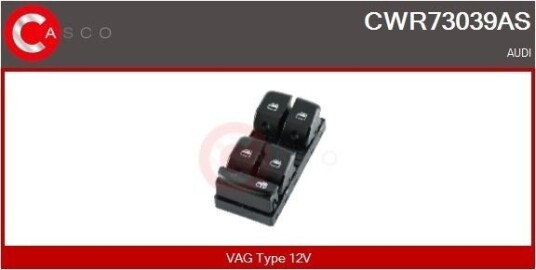 Bryter, vindusheis CASCO CWR73039AS Bryter, vindusheis CASCO CWR73039AS
