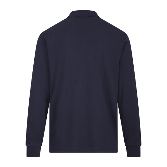 Denis LS Pique Navy XL Interlock LS polo pique