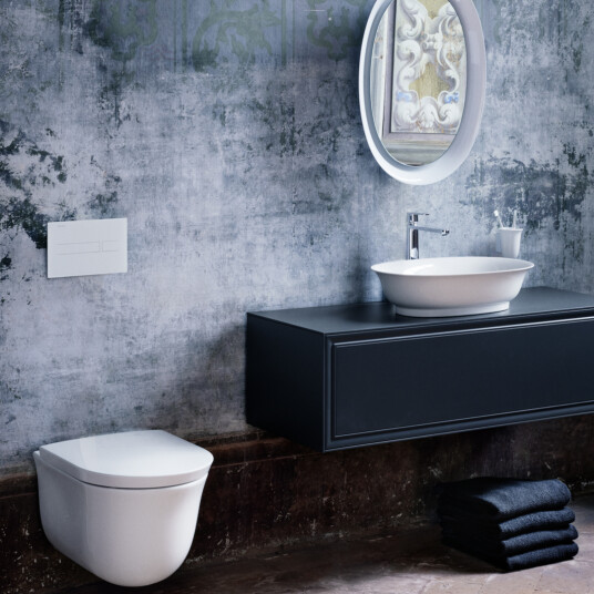 LAUFEN NEW CLASSIC VEGGSKÅL 53X37 CM LCC HVIT