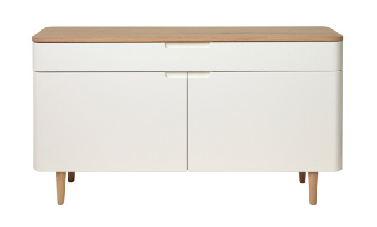 Soffadirekt BEJA Sidebord Natur/Hvit