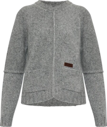 Dsquared2 Dame Strikkevarer Grå M,