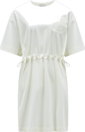 Moncler Dame Kjoler Hvit S,