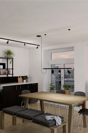 EGLO LED spot Easyt Tube Svart Svart Spotlys
